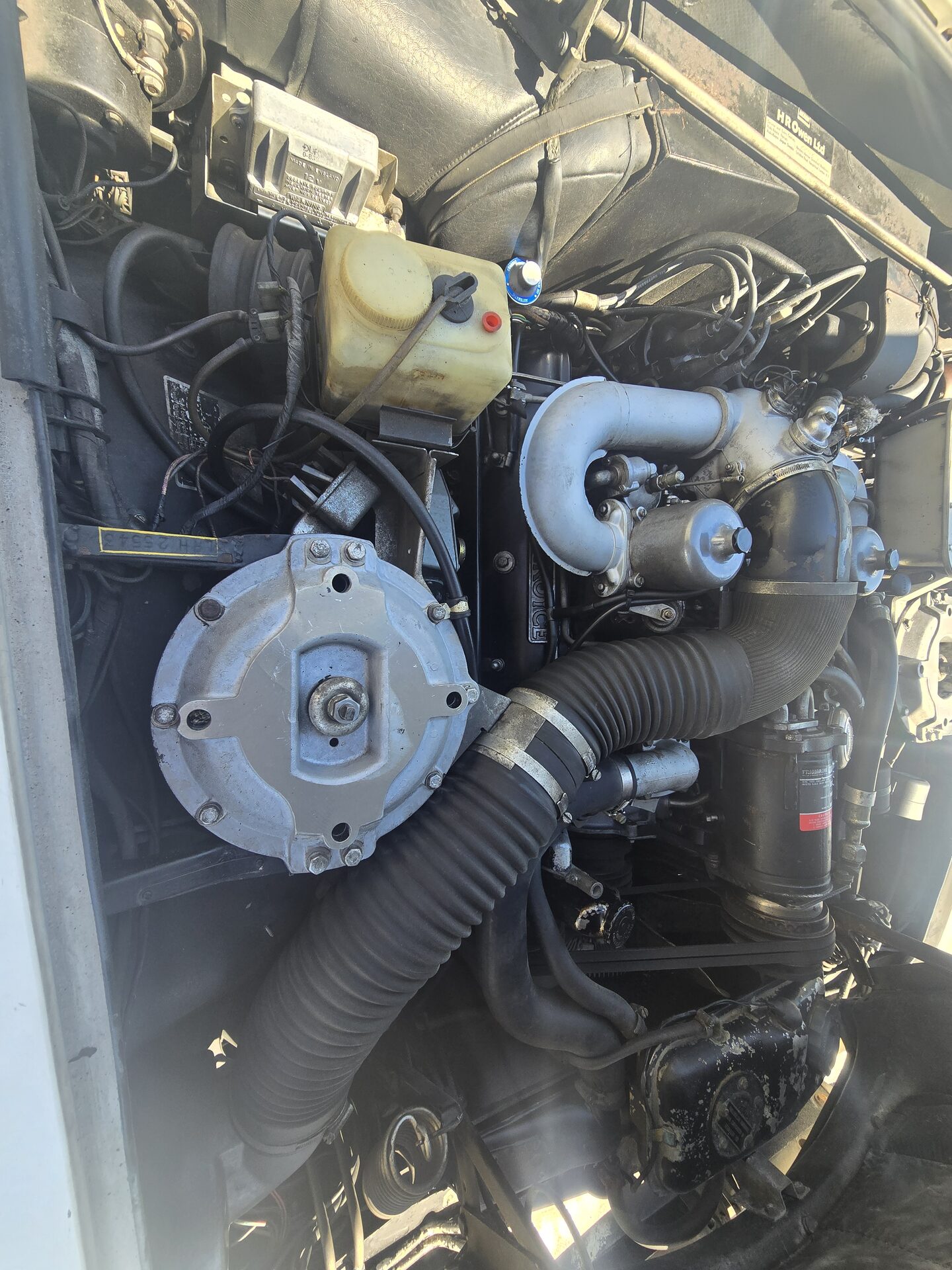 Nettoyage cryogénique après un extincteur dans le moteur d’une Rolls-Royce